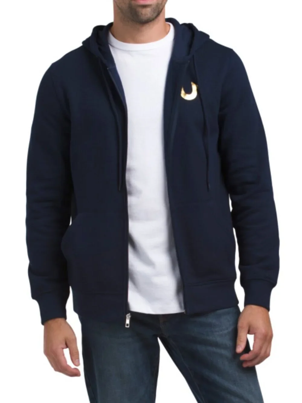 TRUE RELIGION Dome Zip Hoodie